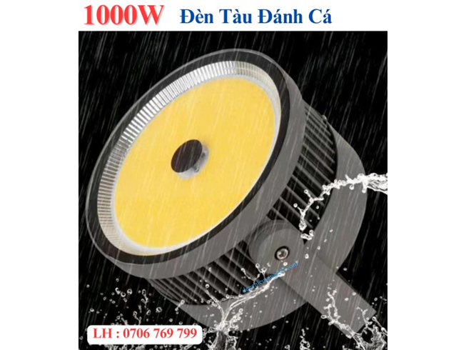 Đèn Pha Led 1000W Tàu Đánh Cá Mực Chiếu Xa