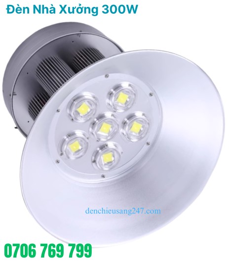 Đèn Led Nhà Xưởng 300W Highbay