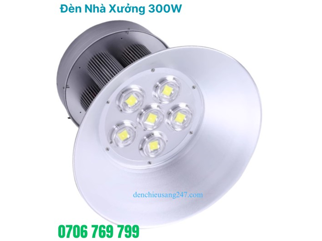 Đèn Led Nhà Xưởng 300W Highbay