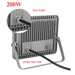 Đèn Pha Led 200W Siêu Mỏng Cao Cấp Vỏ Nhôm Bảo Hành 2 Năm Đổi Mới