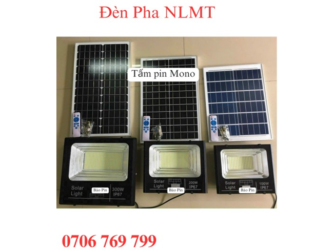 Đèn Năng Lượng Mặt Trời 300w