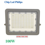 Đèn Pha Led 100W Siêu Mỏng Cao Cấp Vỏ Nhôm Bảo Hành 2 Năm Đổi Mới