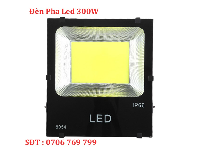 Đèn Pha Led 300W COB IP66 Ngoài Trời Giá Rẻ