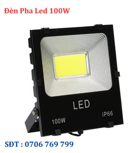 Đèn Pha Led 100W IP66 Ngoài Trời Giá Rẻ