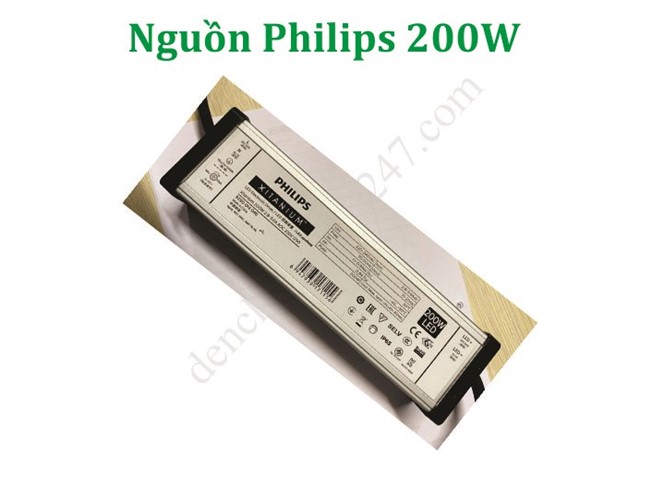 Tăng Phô Philips 200W Xitanium Nguồn Đèn Led 200W