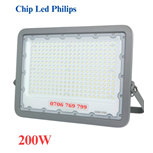 Đèn Pha Led 200W Siêu Mỏng Cao Cấp Vỏ Nhôm Bảo Hành 2 Năm Đổi Mới