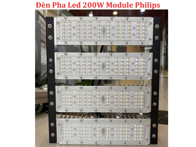 Đèn Pha Led Module 200W Philips