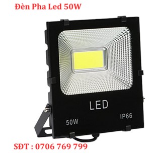 Đèn Pha Led 50W COB IP66 Ngoài Trời Giá Rẻ