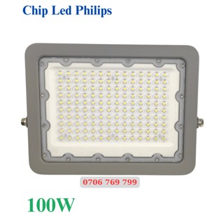 Đèn Pha Led 100W IP65 Ngoài Trời Chiếu Sáng Bảng Quảng Cáo Pano Ngoài Trời