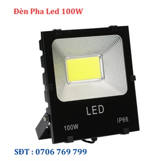 Đèn Pha Led 100W IP66 Ngoài Trời Giá Rẻ