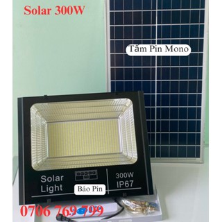 Đèn Năng Lượng Mặt Trời 300w